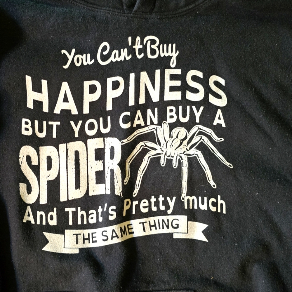 🕷 Spider ❤️ Black M Hoodie 🕷❤️